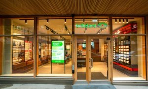 Butikkfasade Brilleland Asker